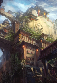 野鸡啄凤